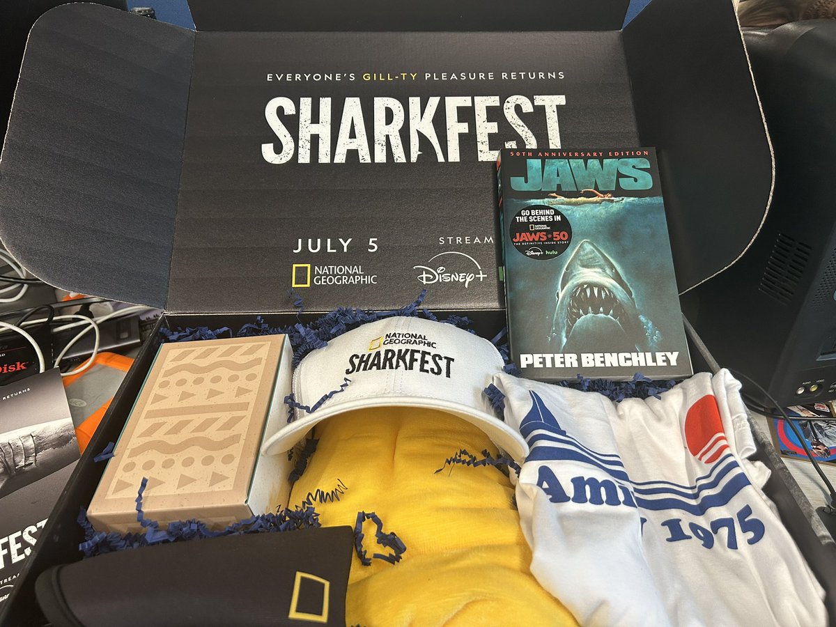 I appreciate @natgeotv recognizing me as a TRUE Jaws aficionado ahead of #JawsAt50 #ad