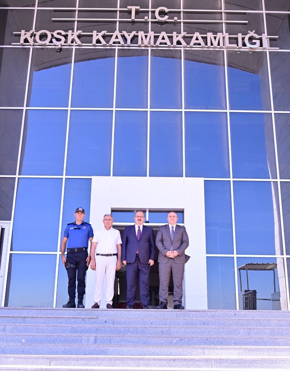 T.C. Aydın Valiliği (@aydinvaliligi) on Twitter photo Vali <a href="/YakupCanbolat/">Yakup CANBOLAT</a>,
Köşk Kaymakamı Hasan Taş'a iade-i ziyarette bulundu.
📍Köşk Kaymakamlığı Vali <a href="/YakupCanbolat/">Yakup CANBOLAT</a>,
Köşk Kaymakamı Hasan Taş'a iade-i ziyarette bulundu.
📍Köşk Kaymakamlığı