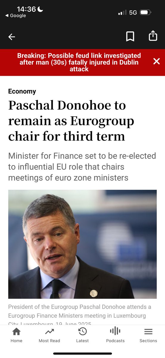Brigid Laffan (@brigidlaffan) on Twitter photo A major achievement for <a href="/Paschald/">Paschal Donohoe</a> -reelection to Chair of the Eurogroup which gives Ireland a seat at global tables/meetings. A third term is an endorsement of how <a href="/Paschald/">Paschal Donohoe</a> has managed the Group, a key node in EU Finance & Economic policy A major achievement for <a href="/Paschald/">Paschal Donohoe</a> -reelection to Chair of the Eurogroup which gives Ireland a seat at global tables/meetings. A third term is an endorsement of how <a href="/Paschald/">Paschal Donohoe</a> has managed the Group, a key node in EU Finance & Economic policy