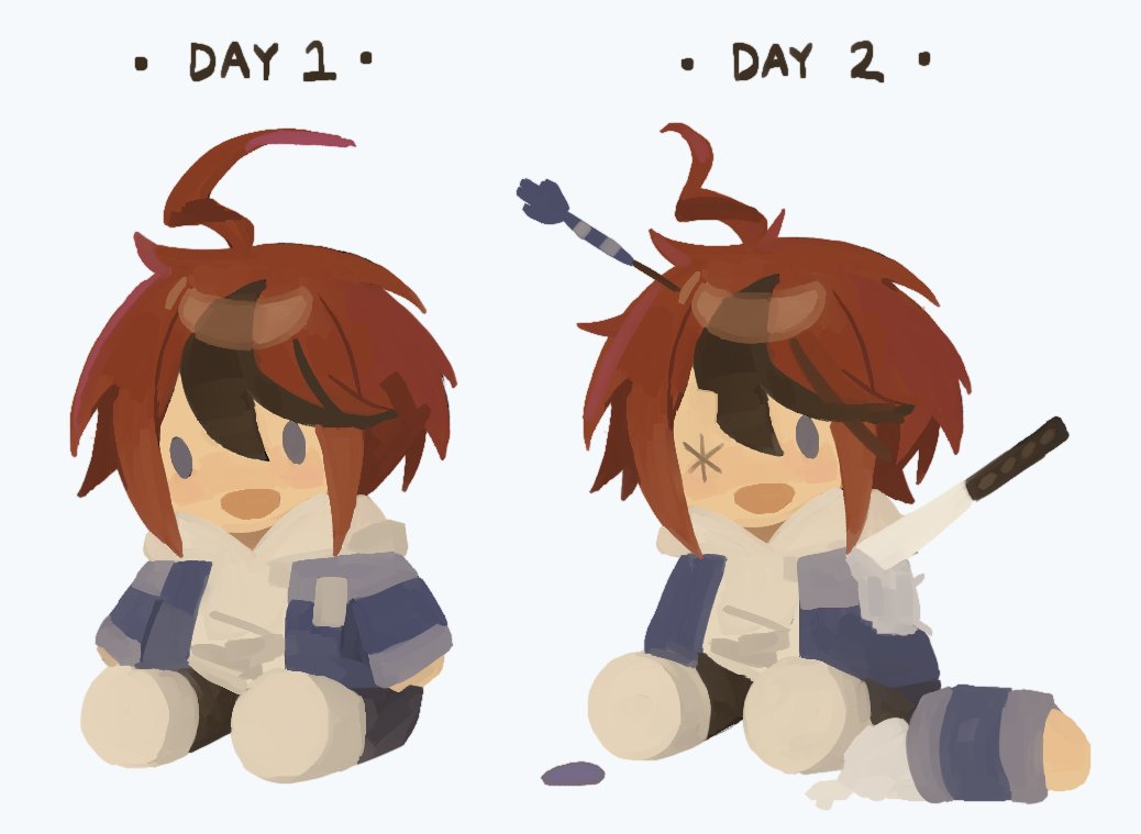 arkyiie's tweet image. #hundred_line #hndr_FA