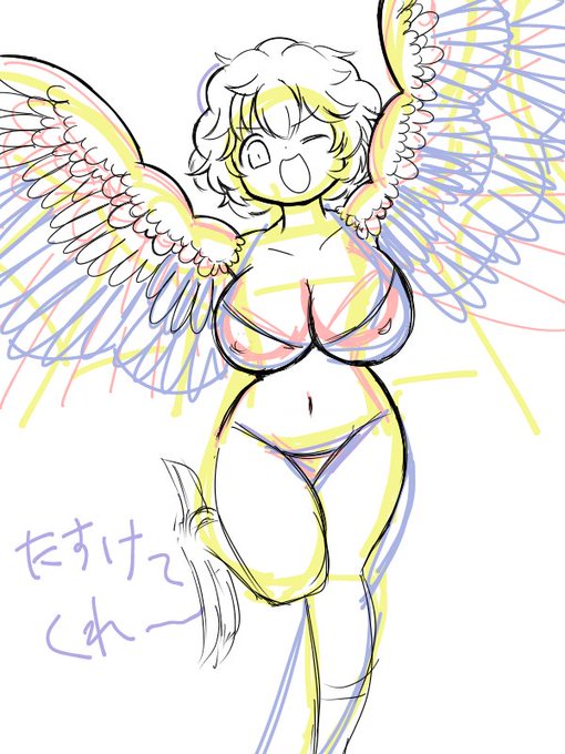 デジタルお絵かき何もわからん 