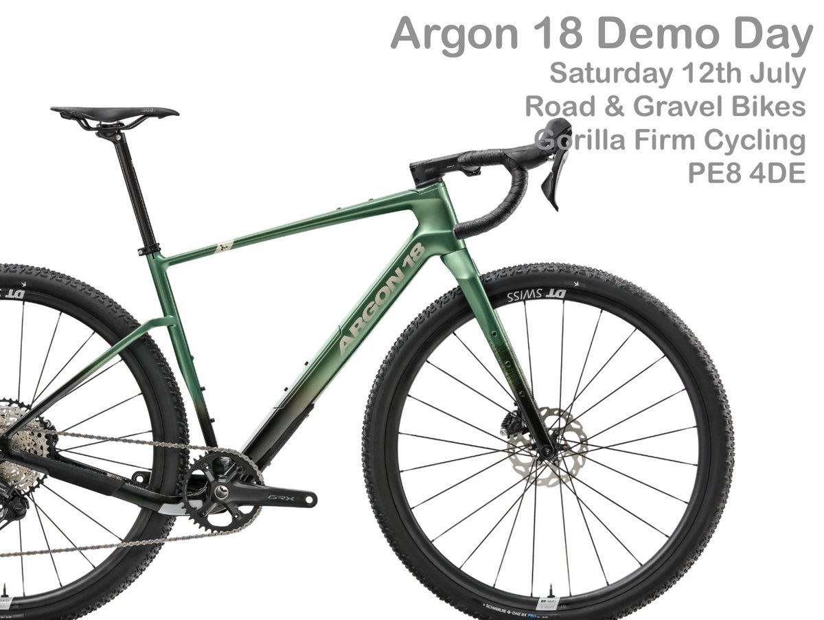 TheGorillaFirm's tweet photo. Argon18 &amp; Skarper Demo Day 12th July - https://t.co/m8IWCbkU8o https://t.co/MyQf8jSfYl