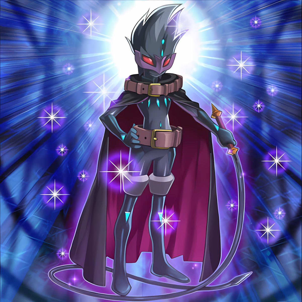 異次元エスパー・スター・ロビン】 本人登場シリーズ。見た目が邪悪