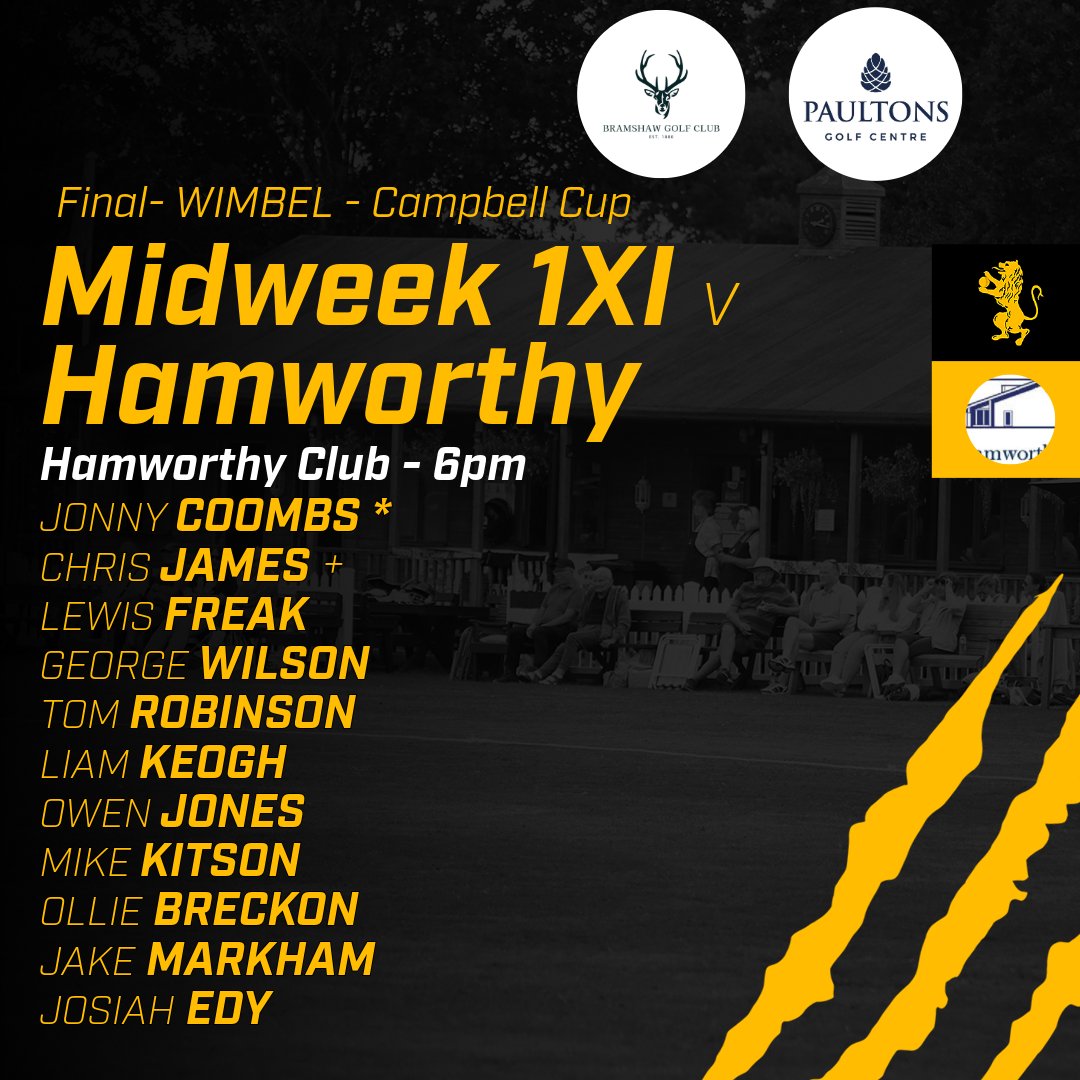 Final Time! Tonight we take on Hamworthy in the Campbell Cup final, 6pm start get on down and support the lions! #upthelions #blackandgold 🖤 💛 🦁