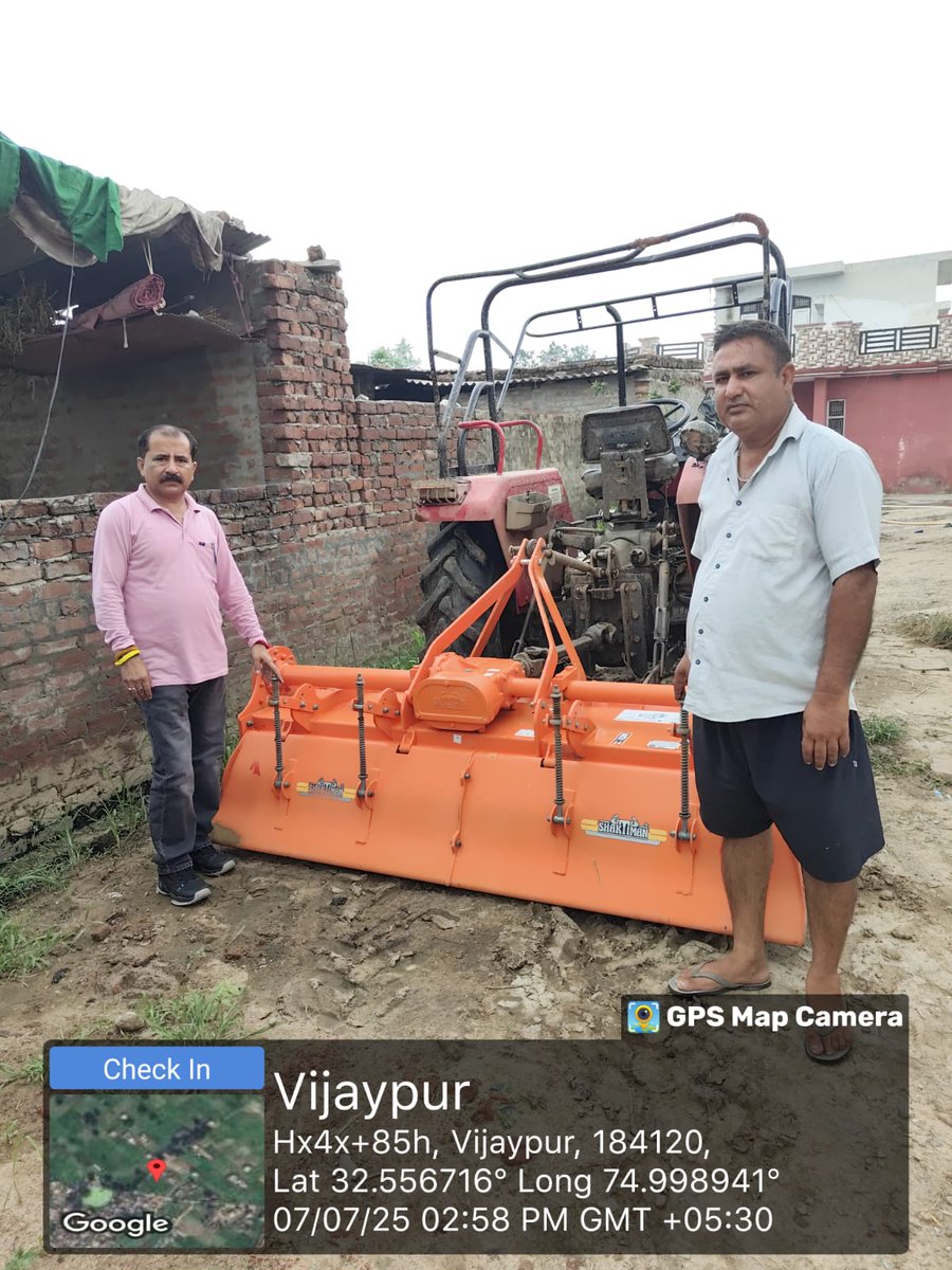 KVK Samba@OFFICIAL (@sambakvk) on Twitter photo Physical verification of Rotavator under HADP, farmer name:Joginder Paul R/o Rampur Panchayat Gudwal -A ,District: Samba. <a href="/AgriGoI/">Agriculture INDIA</a> <a href="/atari1icar/">ICAR-ATARI, Ludhiana</a> <a href="/ChouhanShivraj/">Shivraj Singh Chouhan</a> <a href="/DDKisanChannel/">Doordarshan Kisan - दूरदर्शन किसान</a> <a href="/diprjk/">Information & PR, J&K</a> <a href="/icarindia/">Indian Council of Agricultural Research.</a> <a href="/OfficeOfLGJandK/">Office of LG J&K</a> <a href="/PMOIndia/">PMO India</a> <a href="/radionews_jammu/">Akashvani News Jammu</a> <a href="/SKUASTJammu/">SKUAST- Jammu</a> Physical verification of Rotavator under HADP, farmer name:Joginder Paul R/o Rampur Panchayat Gudwal -A ,District: Samba. <a href="/AgriGoI/">Agriculture INDIA</a> <a href="/atari1icar/">ICAR-ATARI, Ludhiana</a> <a href="/ChouhanShivraj/">Shivraj Singh Chouhan</a> <a href="/DDKisanChannel/">Doordarshan Kisan - दूरदर्शन किसान</a> <a href="/diprjk/">Information & PR, J&K</a> <a href="/icarindia/">Indian Council of Agricultural Research.</a> <a href="/OfficeOfLGJandK/">Office of LG J&K</a> <a href="/PMOIndia/">PMO India</a> <a href="/radionews_jammu/">Akashvani News Jammu</a> <a href="/SKUASTJammu/">SKUAST- Jammu</a>