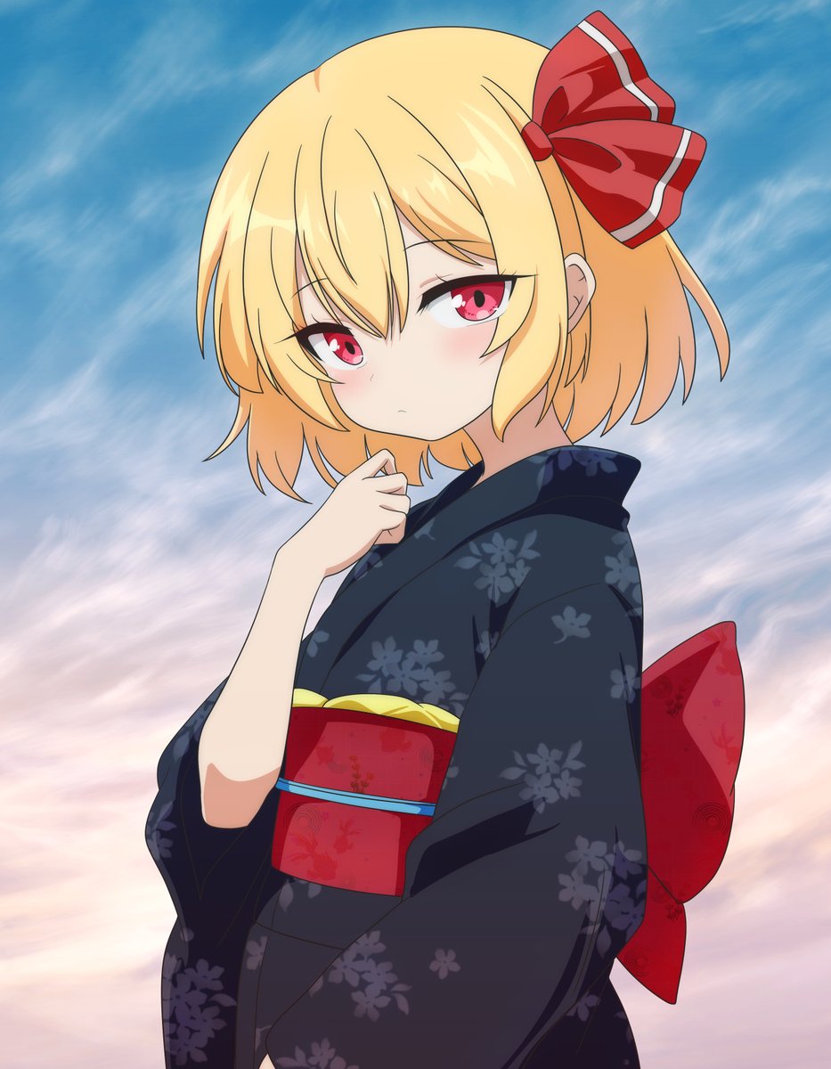 catotoho's tweet image. きーみーがーいたなーつーはー
#東方 #ルーミア #毎月七日はルーミアの日
