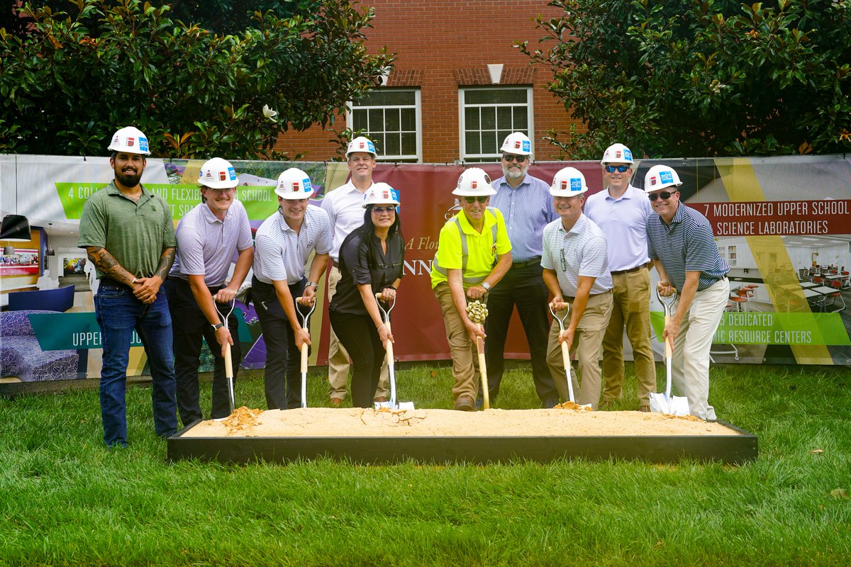 🎉 Congrats to Cannon School on breaking ground for their Upper School Expansion! WGM Design is proud to continue our 20+ year partnership as their campus grows. Can’t wait to see progress from Barringer Construction!

#CannonSchool #Groundbreaking #WGMDesign #SchoolDesign