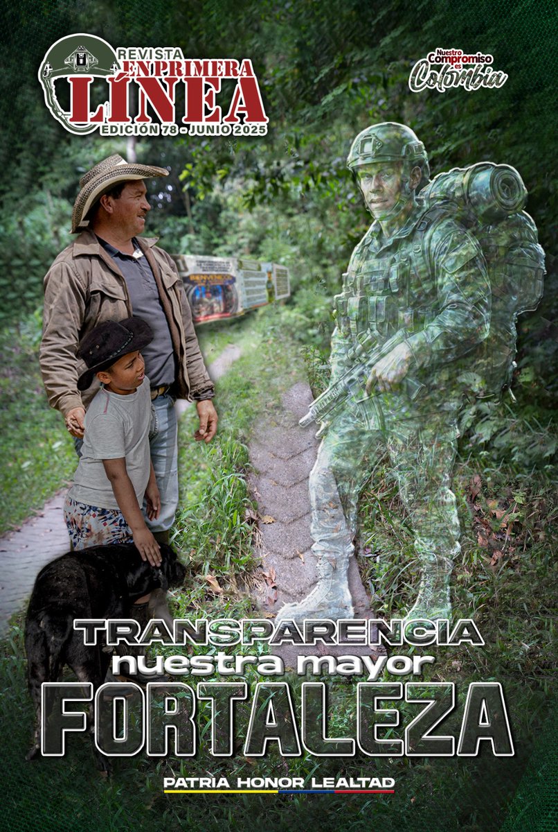 Ejército Nacional de Colombia (@col_ejercito) on Twitter photo En la #RevistaEnPrimeraLínea, conoce cuál es la labor de la Dirección de Aplicación de Normas de Transparencia del Ejército (<a href="/Ejercito_DANTE/">DANTE Ejército Nacional</a>).
Toda la información #DaleClic >> acortar.link/mbZid7
#YoSoyDANTE En la #RevistaEnPrimeraLínea, conoce cuál es la labor de la Dirección de Aplicación de Normas de Transparencia del Ejército (<a href="/Ejercito_DANTE/">DANTE Ejército Nacional</a>).
Toda la información #DaleClic >> acortar.link/mbZid7
#YoSoyDANTE