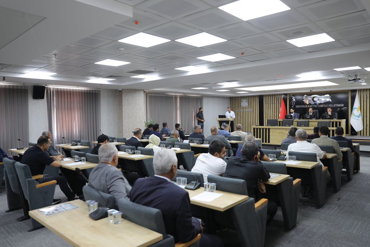 Haliliye Belediyesi Temmuz Ayı Meclis Toplantımızı gerçekleştirdik.
Alınan kararların ilçemize hayırlı olmasını diliyorum.