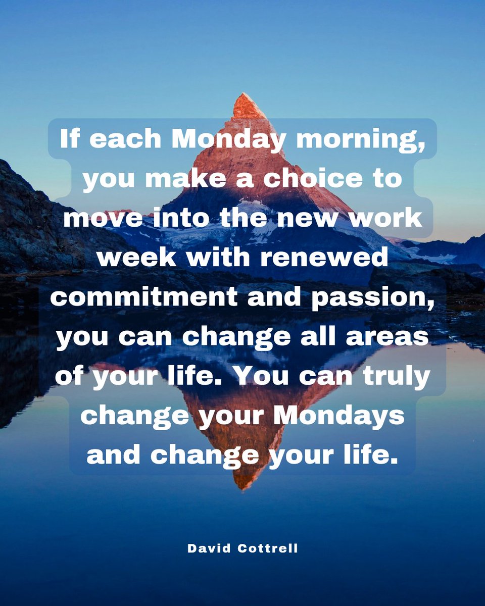 DanicaDreamer's tweet image. Happy Monday! #mondaymotivation #newweeknewmindset #mondayreset #levelupyourlife 
#purposeandpassion #mindsetiseverything #smallstepsbigresults #danicadreamer