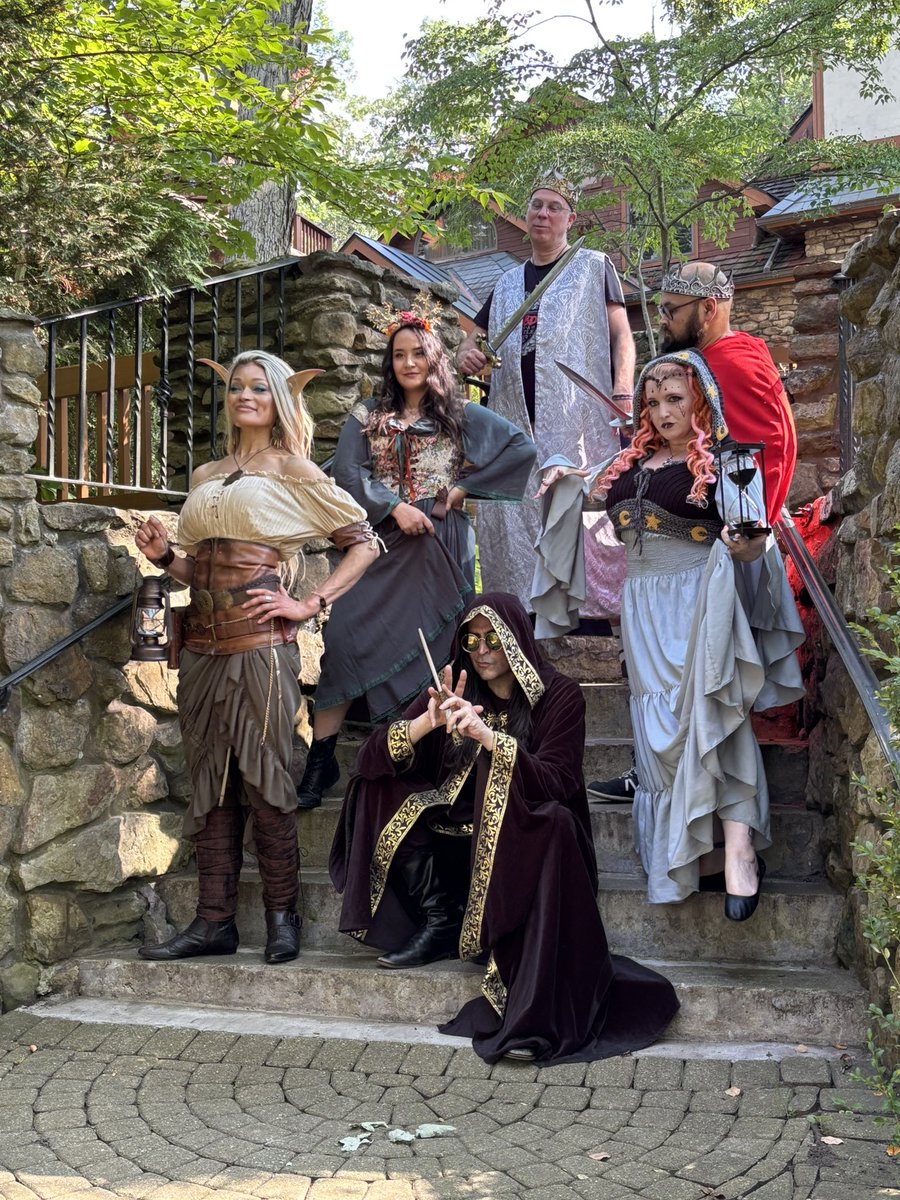 Mark Meer (@mark_meer) on Twitter photo šø At the Dungeon Mastersā photoshoot at <a href="/landollscastle/">Landoll's Castle</a> during <a href="/dndinacastle/">D&D in a Castle</a> Summer 2025, with <a href="/AliciaMarieBODY/">Alicia Marie</a> <a href="/kellylynnedang/">Kelly Lynne D'Angelo ⨠Find me on BSky & Threads!</a> <a href="/GeekyPinup/">Elisa Teague āļøšāļø</a> The GM Tim, David Haddad & me
#DnDInACastle #DnD #DungeonMaster šø At the Dungeon Mastersā photoshoot at <a href="/landollscastle/">Landoll's Castle</a> during <a href="/dndinacastle/">D&D in a Castle</a> Summer 2025, with <a href="/AliciaMarieBODY/">Alicia Marie</a> <a href="/kellylynnedang/">Kelly Lynne D'Angelo ⨠Find me on BSky & Threads!</a> <a href="/GeekyPinup/">Elisa Teague āļøšāļø</a> The GM Tim, David Haddad & me
#DnDInACastle #DnD #DungeonMaster