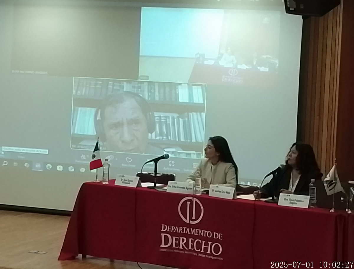 Mi participación dentro del Seminario “Las violencias: perspectivas multidisciplinarias y multidimensionales”, organizado por el Departamento de Derecho de la UAM Azcapotzalco. Agradezco la invitación a la Dra. Elisa Palomino.