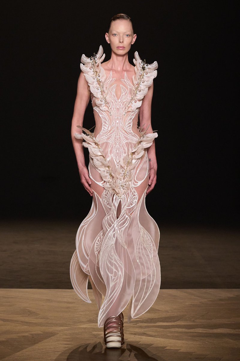 CoutureIsBeyond's tweet photo. Iris van Herpen Couture F/W 2025 https://t.co/jzSigUIaDq