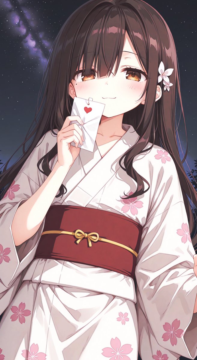 七夕イラストありませんとは言いましたがやらないとは言ってない🎋

シンプルに空だけは天の川くらいでお送り致します。