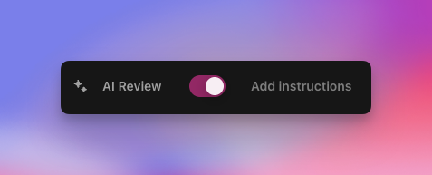 CM's are you using the AI Reviewer?

It will save you sooo much time 

- Turn the AI Review toggle ON 
- Add instructions for the AI agent 
- Publish quest 

that's it. ⚡️⚡️