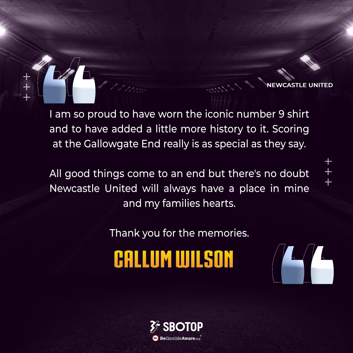Following five seasons with the Magpies, Callum Wilson has revealed he’s leaving Newcastle United. #NUFC