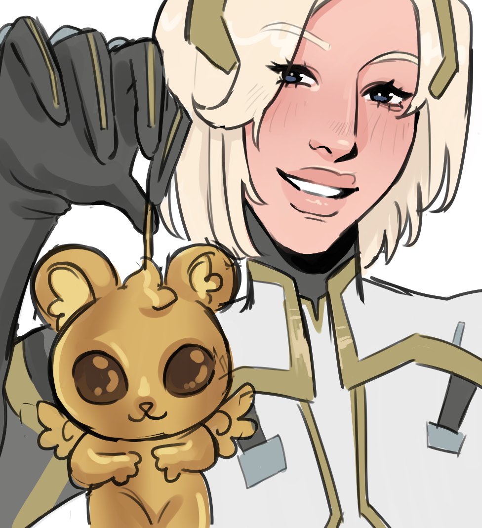 alocowberry's tweet photo. I am the owner of the one and only 24 carat gold …. Eleos 

( #art #ow2 #overwatch2fanart #mercy #mercyoverwatch ) https://t.co/n0Qsvb24RG