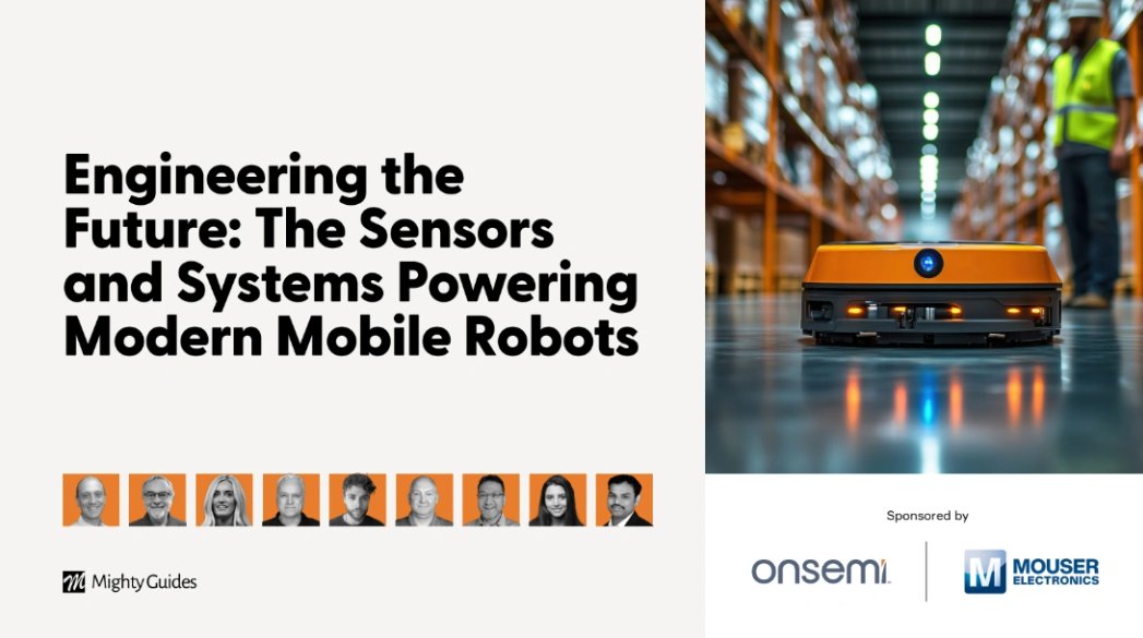 Autonomous Mobile Robots (AMRs) are reshaping robotics—evolving into intelligent, mobile systems with real-time awareness. We spoke to 9 experts on AMRs, physical AI, and building scalable, high-performance solutions. <a href="/onsemi/">onsemi</a> <a href="/MouserElec/">Mouser Electronics</a> 

resources.mouser.com/manufacturer-e…