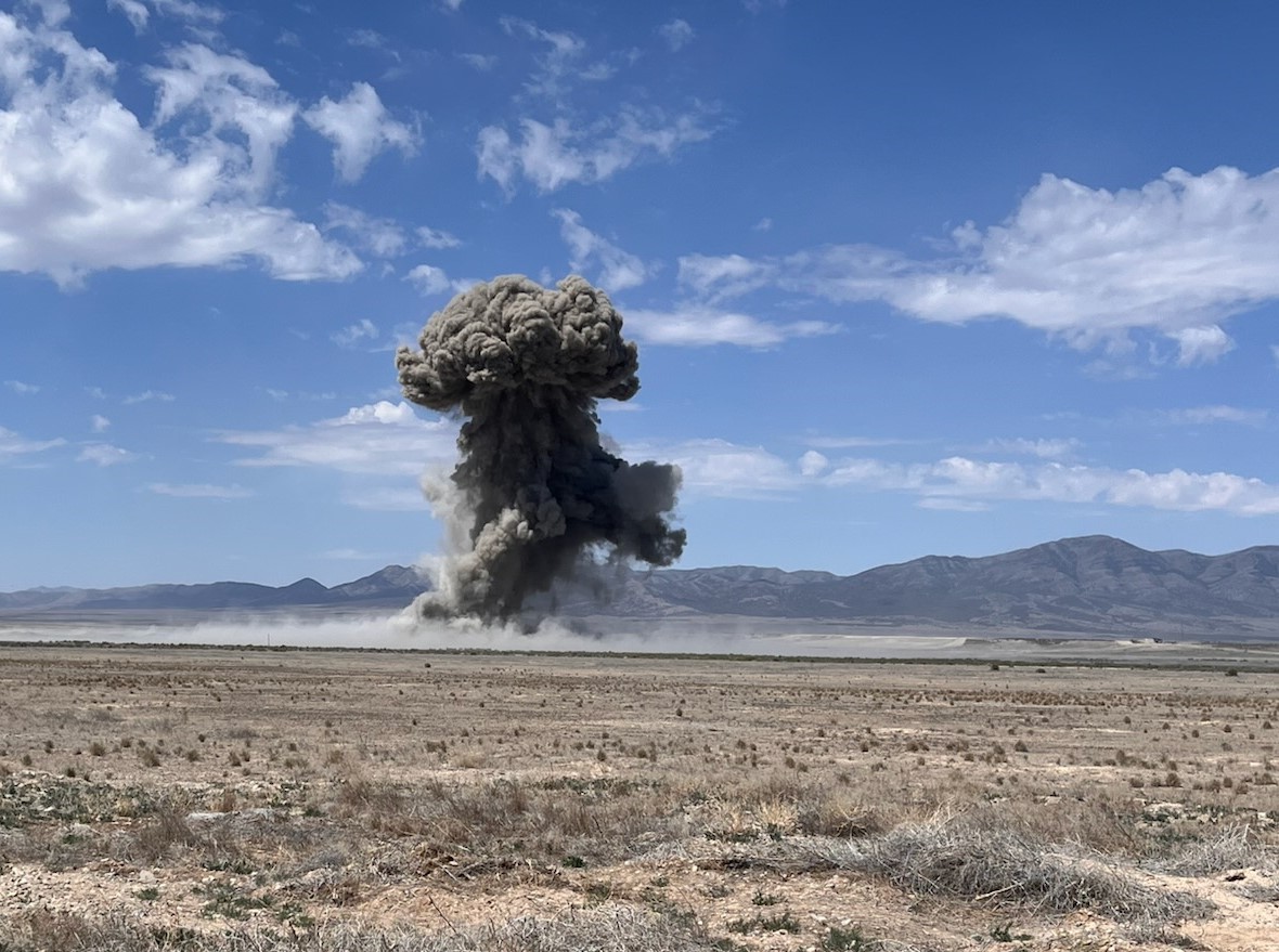 We are conducting open detonation operations at the South Area OD Range today, no earlier than 11 a.m. Submit noise reports at: 435-833-3300 or usarmy.tead.jmc.list.pao@army.mil. Leave your name, phone number, email, city, time &amp; date, number of occurrences, and source of noise.