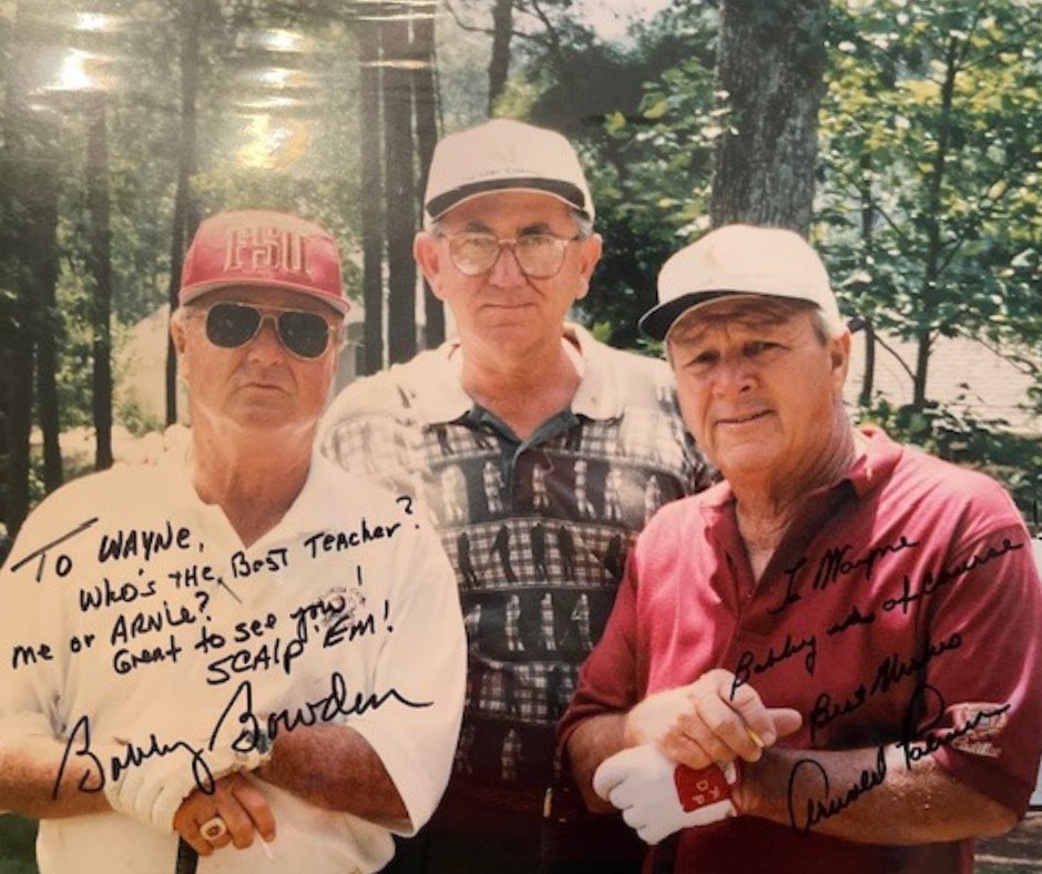 wwp's tweet image. Honoring Clarence "Wayne" Beck, a veteran who served both his country and the golf world. Discover how his legacy continues to support veterans and inspire future generations: wwp.news/3TQKgAF