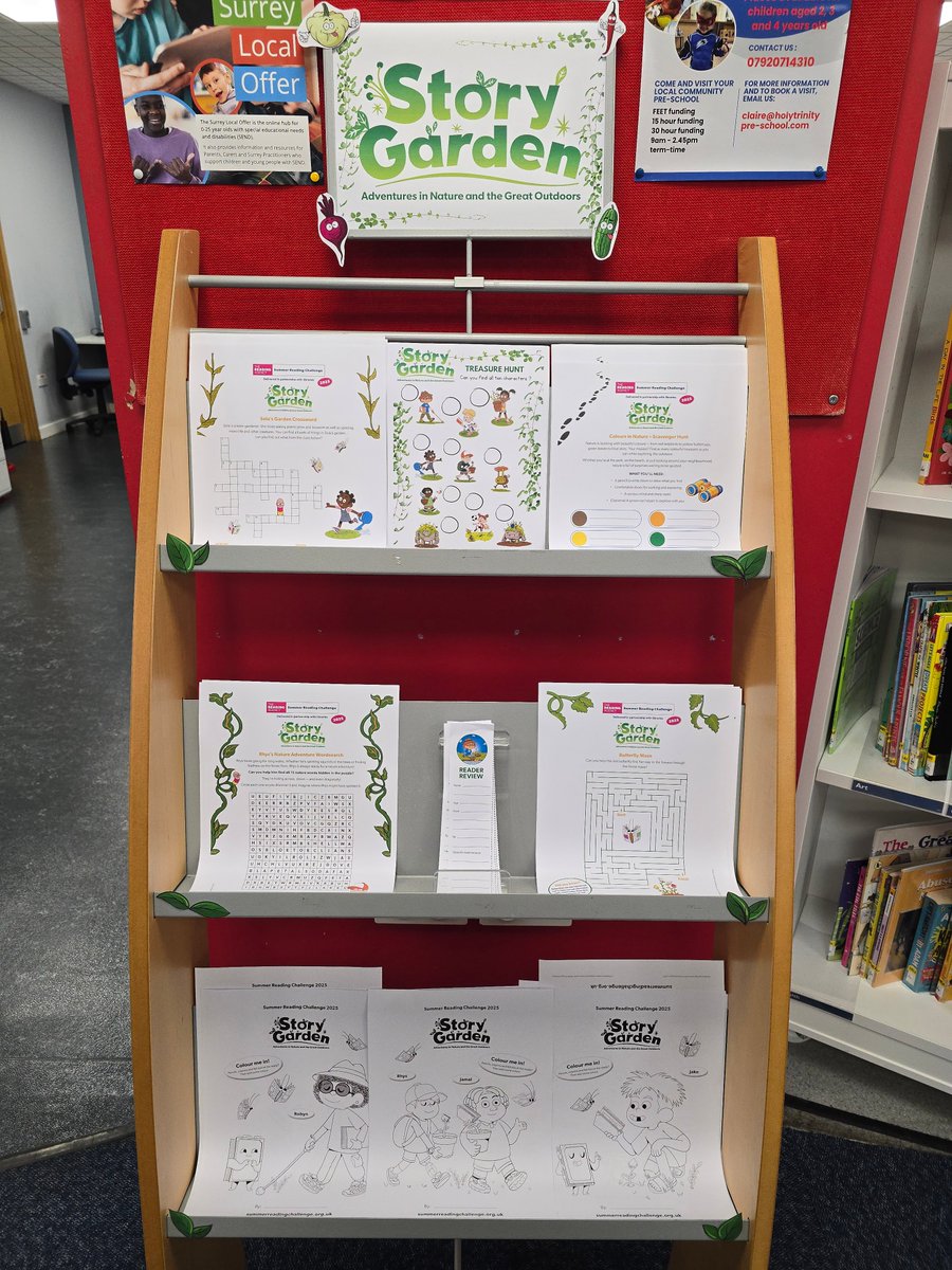 Knaphill Library (@knaphilllib) on Twitter photo The #summerreadingchallenge has started!π
Get reading this Summer and receive some awesome prizes! π
We also have some fab activities to get stuck into so come along and join us for a Summer of fun!β€οΈ
Sign up online or at your local library
<a href="/SurreyLibraries/">Surrey Libraries UK</a>
<a href="/readingagency/">The Reading Agency</a> The #summerreadingchallenge has started!π
Get reading this Summer and receive some awesome prizes! π
We also have some fab activities to get stuck into so come along and join us for a Summer of fun!β€οΈ
Sign up online or at your local library
<a href="/SurreyLibraries/">Surrey Libraries UK</a>
<a href="/readingagency/">The Reading Agency</a>