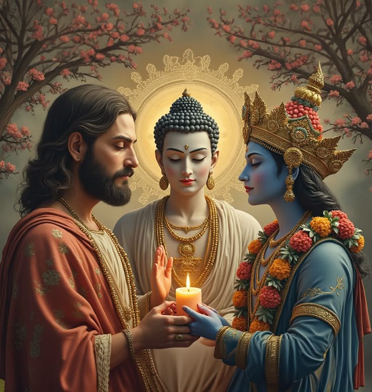 Te amo hermano, quienquiera que seas, ya sea que adores en una iglesia, te arrodilles en tu templo o ores en tu mezquita, porque los diversos caminos de la religión son dedos de la mano amorosa del único Ser supremo.. 🙏🏻
Jalil Gibran