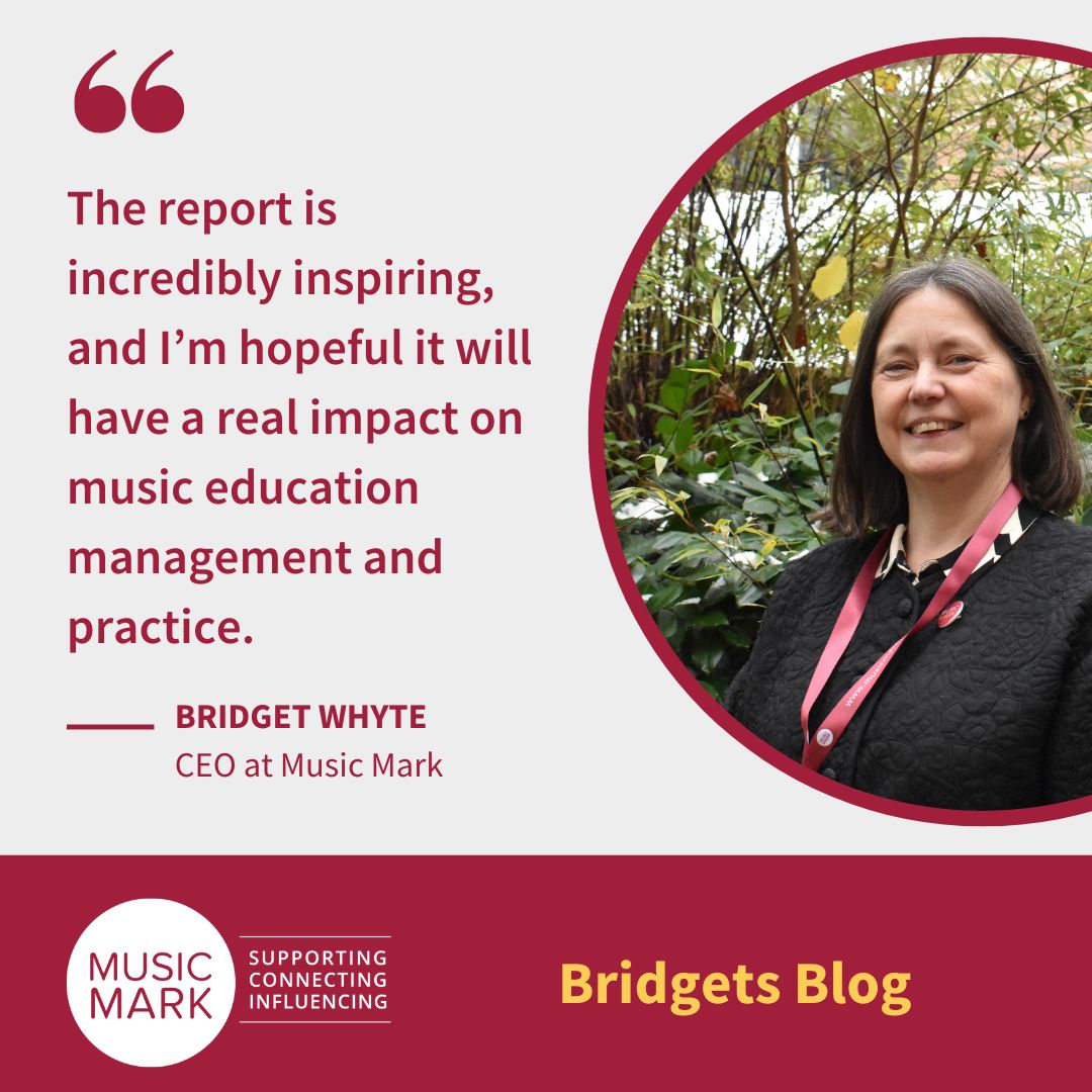 This month, Bridget explores the climate crisis and its connection to the music education sector. Her reflections follow the publication of our new report on sustainable practices in music hubs and services, released just last week. 

Read Bridget's Blog: buff.ly/L2gZ8y0