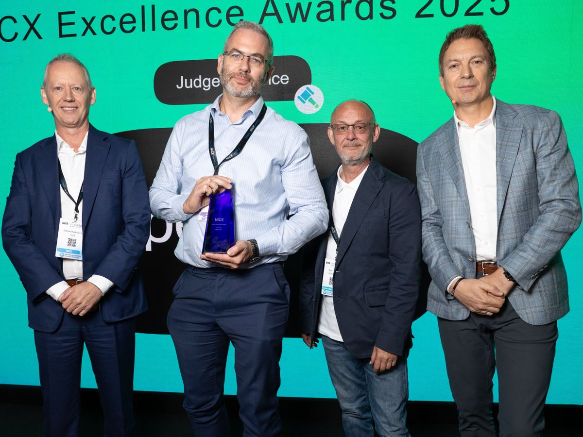 WeAreOpenreach's tweet image. We’re chuffed to have won the ‘CX (Customer Experience) Excellence’ award at this year’s @NICELtd Interactions International conference 🏆

A huge well done to all the winners; it’s great to see how #AI products are transforming customer service across so many industries 🎉