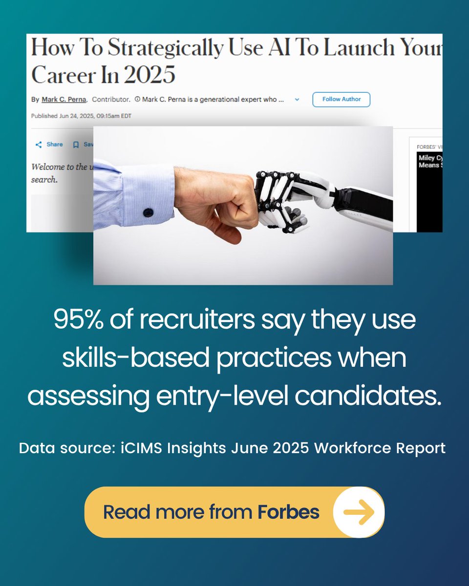 Data from our latest iCIMS Insights report showed that entry-level job openings received 36 applicants each on average, compared to 29 applicants per entry-level job opening last year.
 
<a href="/Forbes/">Forbes</a> breaks down findings from our latest report: okt.to/kzQ7H3