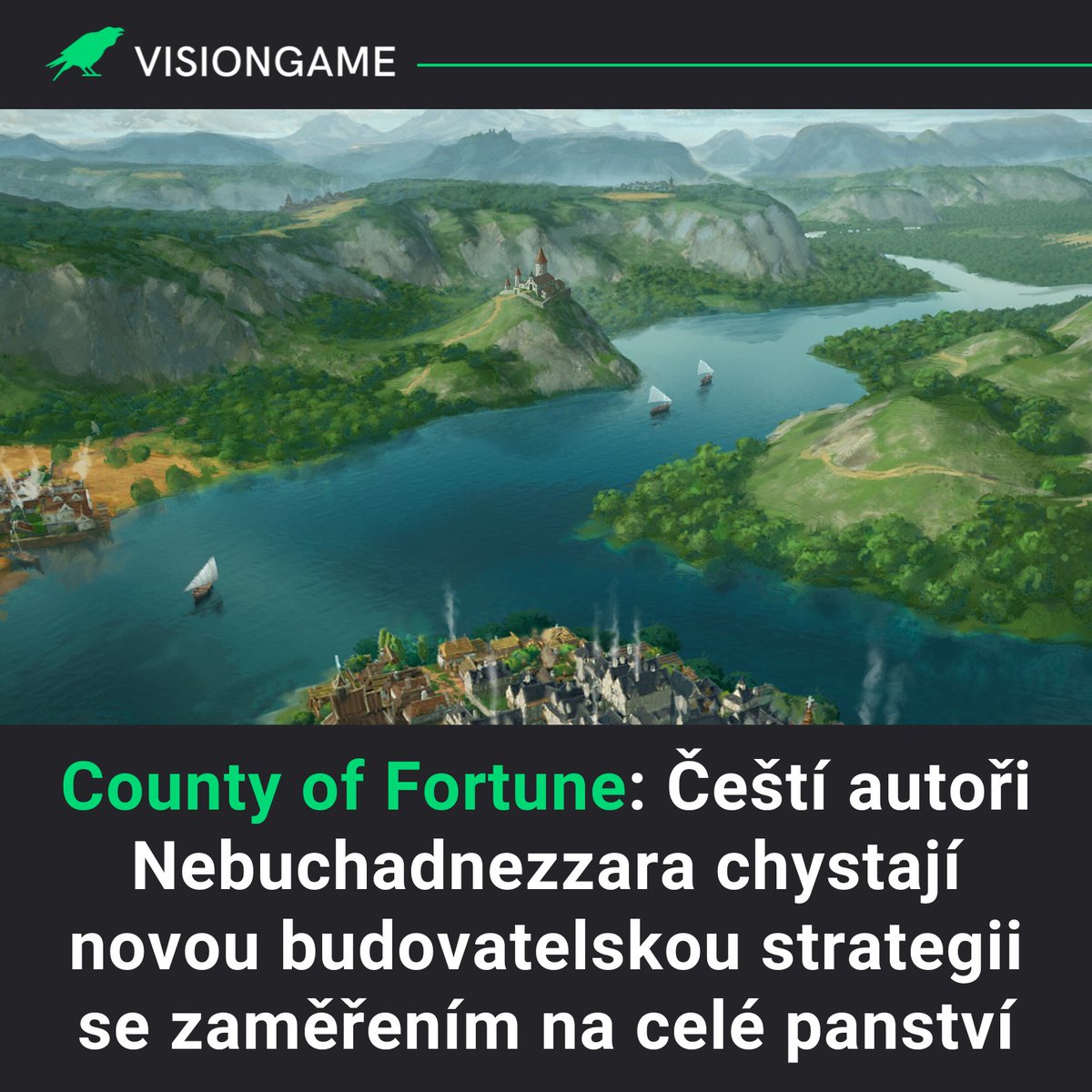 visiongamecz's tweet image. Studio Nepos Games, které se v roce 2021 uvedlo velmi pozitivně přijatou historickou strategií @NebuchadneGame, pracuje na zcela novém projektu s názvem County of Fortune. Tentokrát hráči nebudou budovat jednotlivá města, ale spravovat celá středověká panství. Hra se stále…