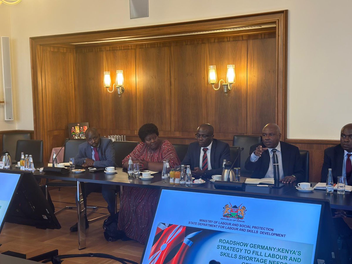 During the Germany Roadshow, the delegation engaged with key industry players, including Rothenberger and Bosch, among others, to explore pathways for Kenyan youth in technical trades, IT, healthcare, and manufacturing.
Building global careers starts here! 🇰🇪🌍🇩🇪