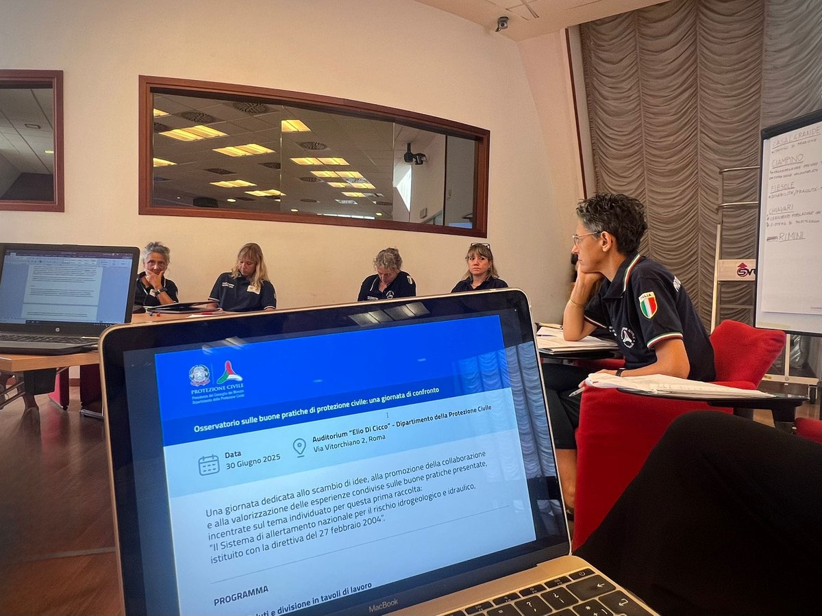 CIMAFoundation's tweet image. Si è svolta oggi al @DPCgov la 2ᵃ giornata dedicata al confronto sulle 42 #buonepratiche raccolte nella 1ᵃ call dell'#Osservatorio Buone Pratiche sul sistema di allertamento per il rischio idrogeologico e idraulico con i soggetti del Servizio Nazionale che hanno contribuito.
