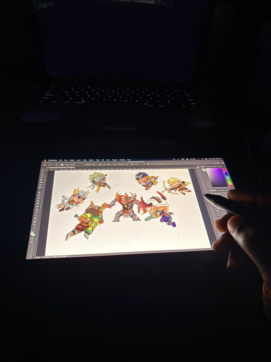 Calopo_'s tweet image. Sketch > Line Art > coloring and shading.
Seems the @LumiterraGame community actually liked this and I’m very grateful for that.
I love how the community brought back my passion for drawing in all this yapping and infofi meta.
More arts otw.
And oh the line art is in PNG for…