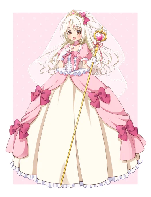 ブロンドヘアのドレス卯月ちゃん