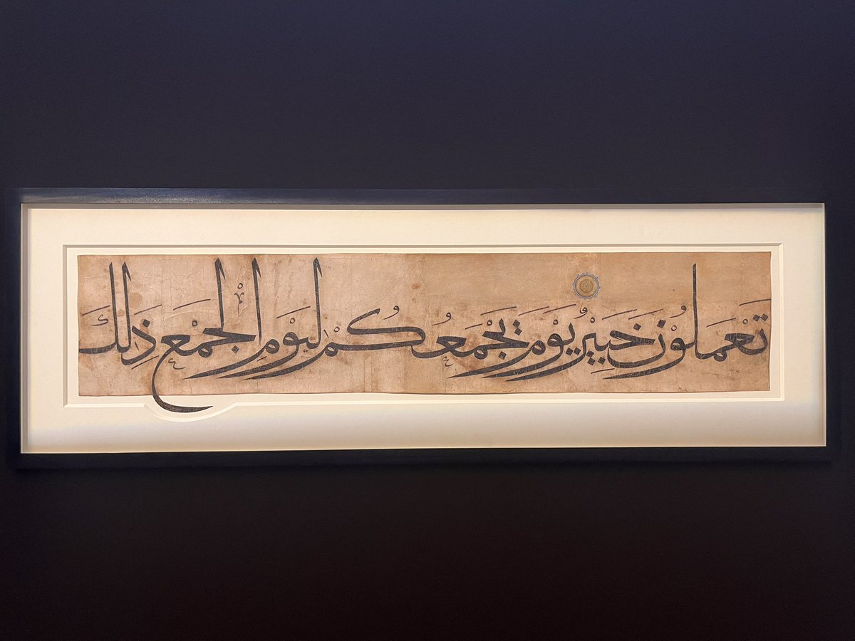 Uzbekistan Tourism Ambassador (@uzambassador) on Twitter photo This autumn the vast new Centre for Islamic Civilisation will open in Tashkent. I’m at <a href="/Sothebys/">Sotheby's</a> today previewing some of the artworks & historic artefacts which will be on display. 🧵
Qu’ran from Herat or Samarkand, c. 1400 This autumn the vast new Centre for Islamic Civilisation will open in Tashkent. I’m at <a href="/Sothebys/">Sotheby's</a> today previewing some of the artworks & historic artefacts which will be on display. 🧵
Qu’ran from Herat or Samarkand, c. 1400