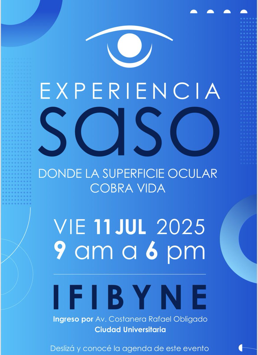 sc_dra's tweet photo. Volviendo a participar de los eventos de #SuperficieOcular #OjoSeco #RosceaOcular #Demodex https://t.co/luII5bSbFU