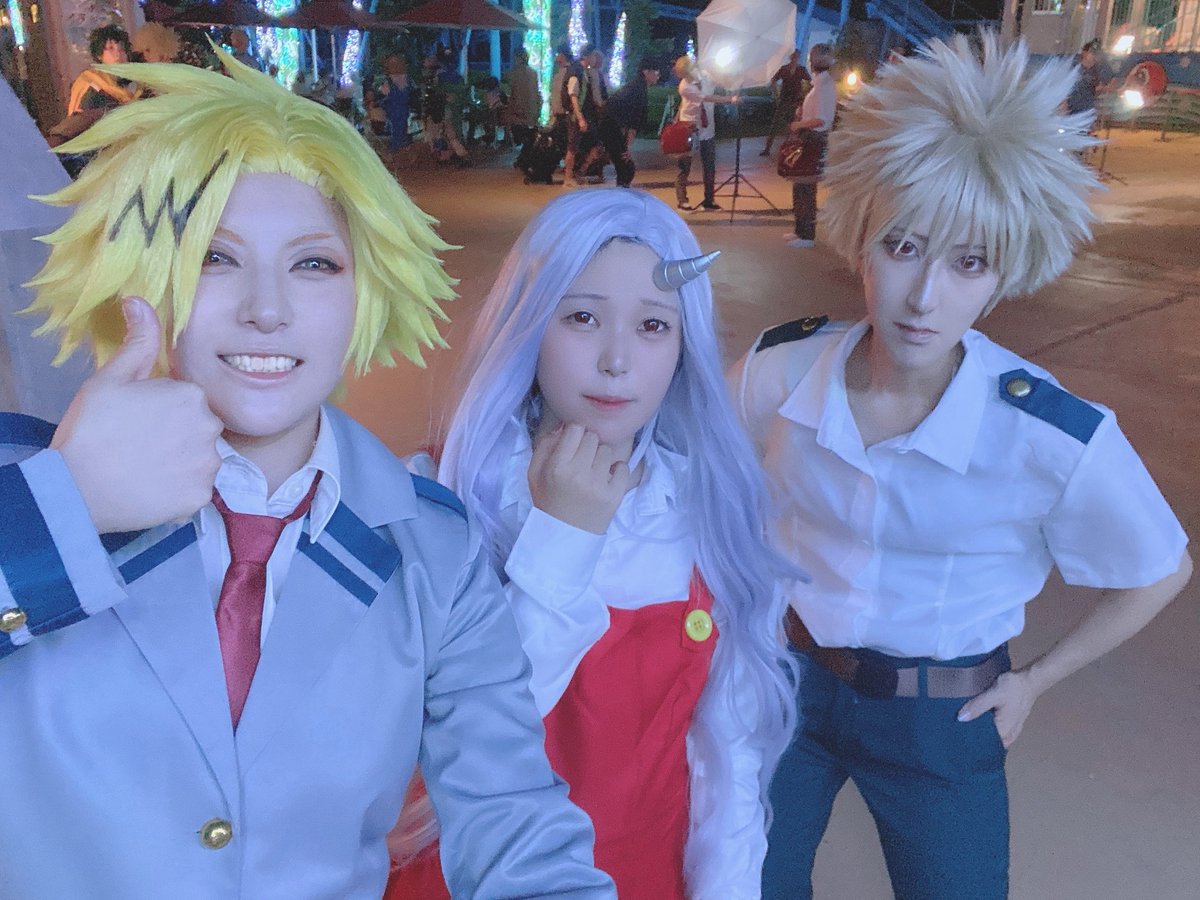 ヒロアカ併せ出来るなんて✨🥹✨
写真撮ってくれてありがとう·͜·ᰔ
嬉しすぎてヤバかった( ˶'ᵕ'˶)

僕のヒーローアカデミア

上鳴電気▶︎<a href="/imoimomaruyaki/">やき芋</a>
爆豪勝己▶︎ <a href="/bowwowanco/">𝘄𝗮𝗻𝗰𝗼</a>

- ̗̀ 壊理ちゃん  ̖́-

 #ラグコス #ラグコス10周年
 #ヒロアカ  #エリちゃん
 #上鳴電気  #爆豪勝己