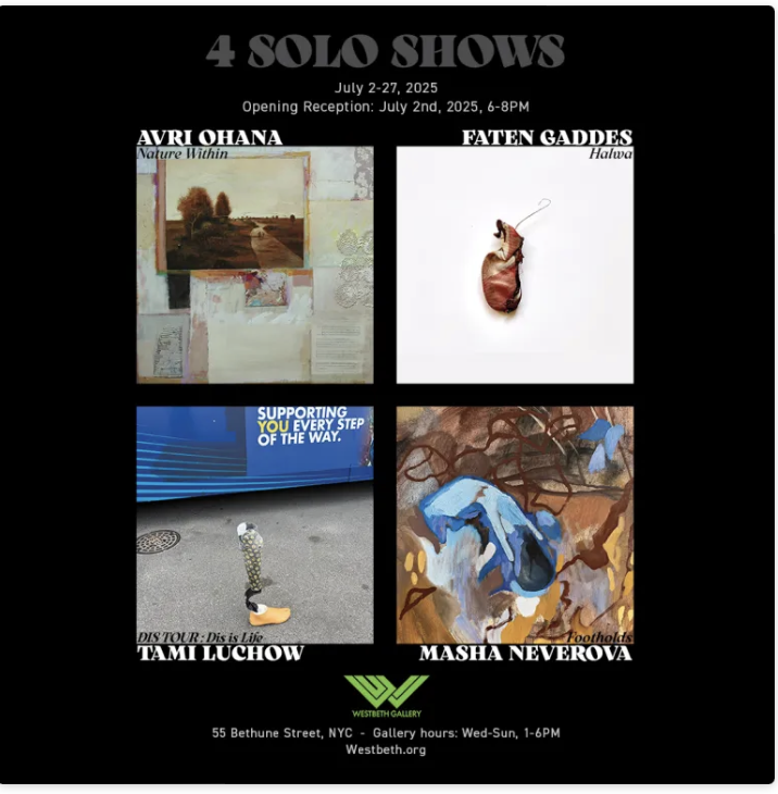 WEST SIDE FEST 2025 AT Westbeth July 11 -13 : Live Music, Art Exhibit, Outdoor Market; Dance Class, Puppets, Open Studios . Plus link to West Side Fest 'website. - mailchi.mp/9bfce8ea29e1/w…