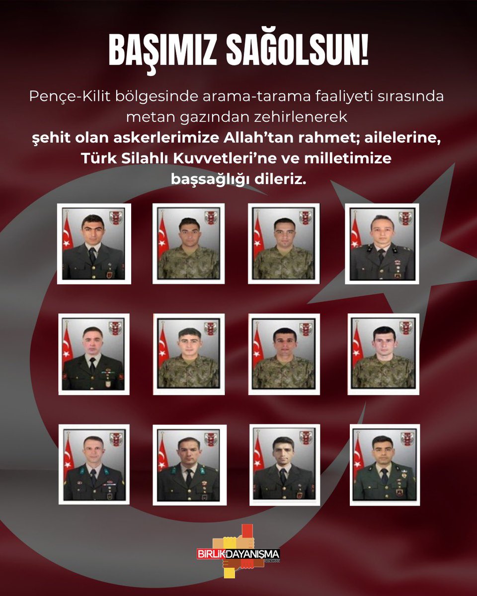 Çok üzgünüz.... 
Başımız sağolsun.
