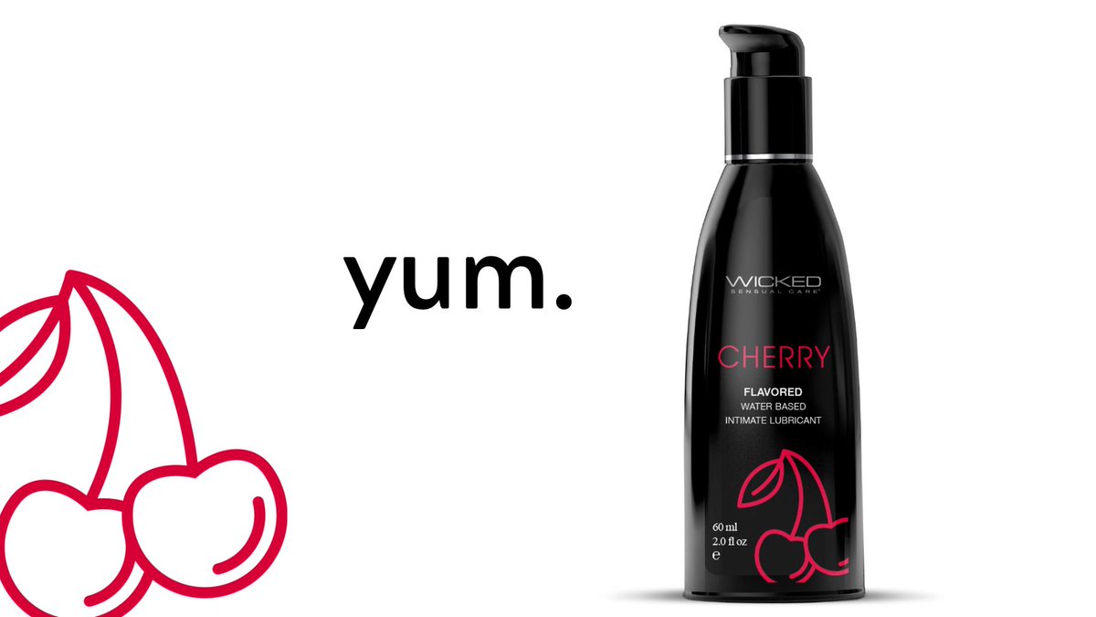 Yum! Our Cherry lube is as sweet as it sounds. Sweetened with stevia and safe for internal use, pleasure just got tastier! Ready to indulge?
WickedSensualCare.com/product/aqua-c… #WickedSensualCare
