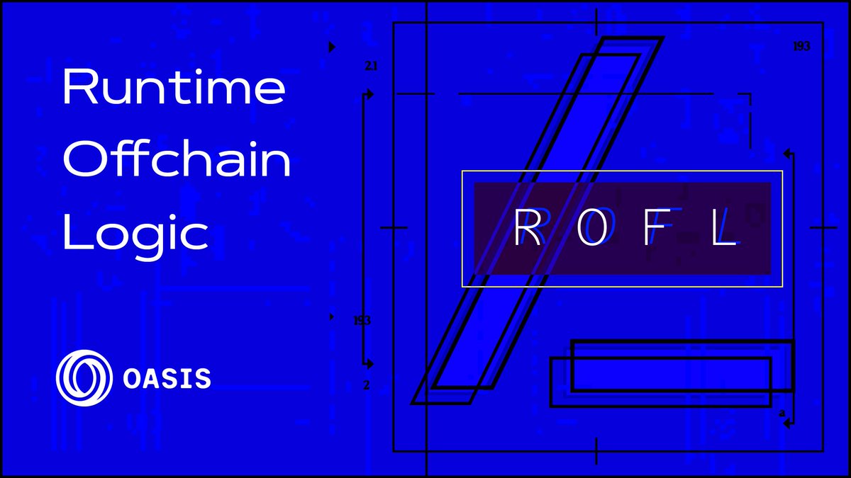 DC600og's tweet image. Introduction of the ROFL (runtime off-chain logic) framework by @OasisProtocol last year was inspired innovation. 
As #DeAI comes within purview of Oasis&apos;s #smartprivacy vision for #web3, scope and impact of the newly launched rofl.app becomes a game-changer.
A🧵