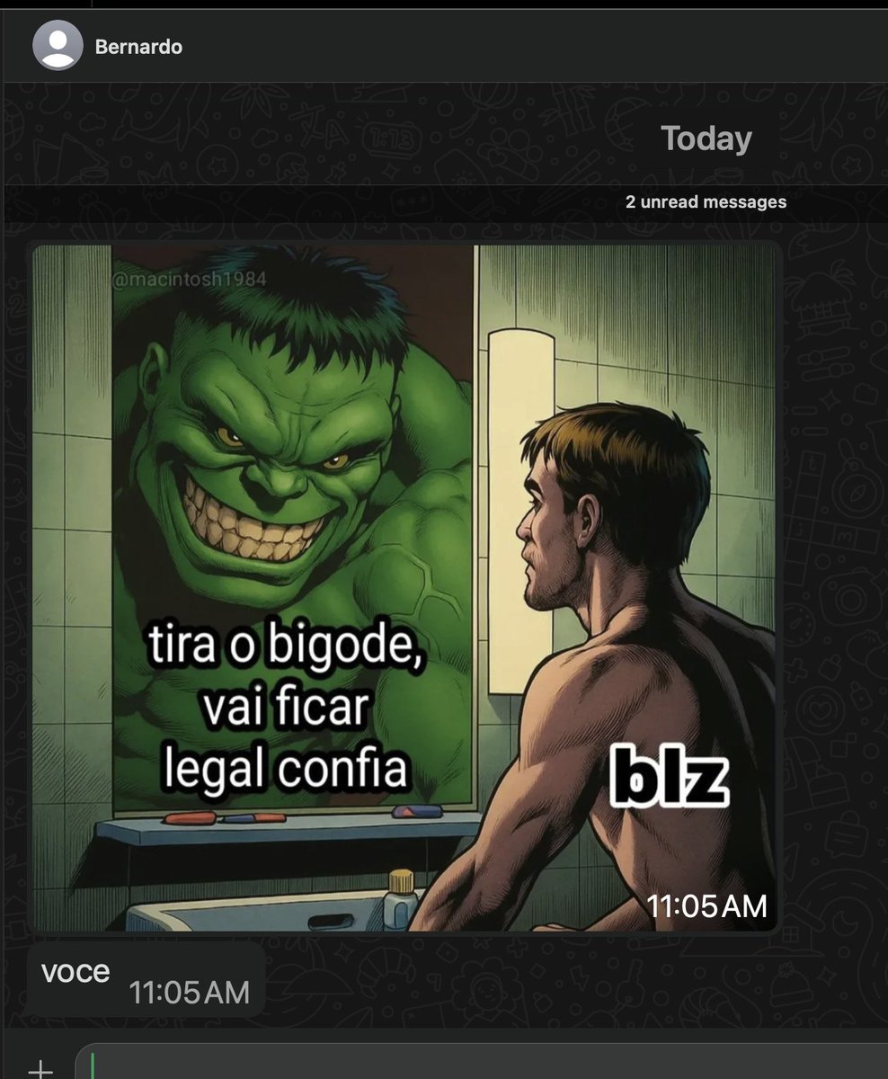 meu mlk me zoando kkkkkkkkkkk