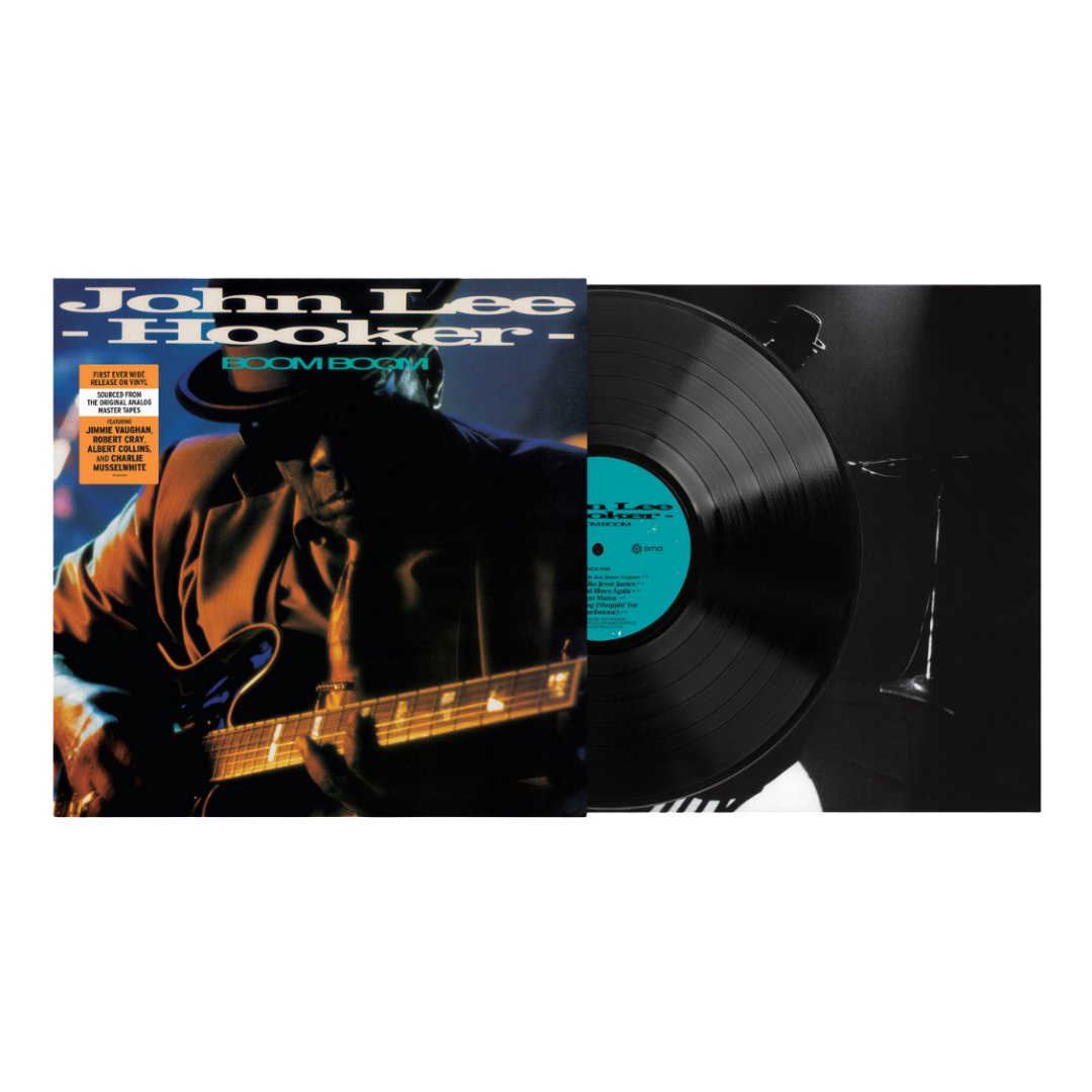 BOOM BOOM is back - John Lee Hooker’s iconic 1992 album returns July 25th, now available to pre-order on vinyl and CD, with two bonus tracks included on the CD.

This powerful set features reimagined versions of Hooker’s most essential songs - Boom Boom, I’m Bad Like Jesse James,