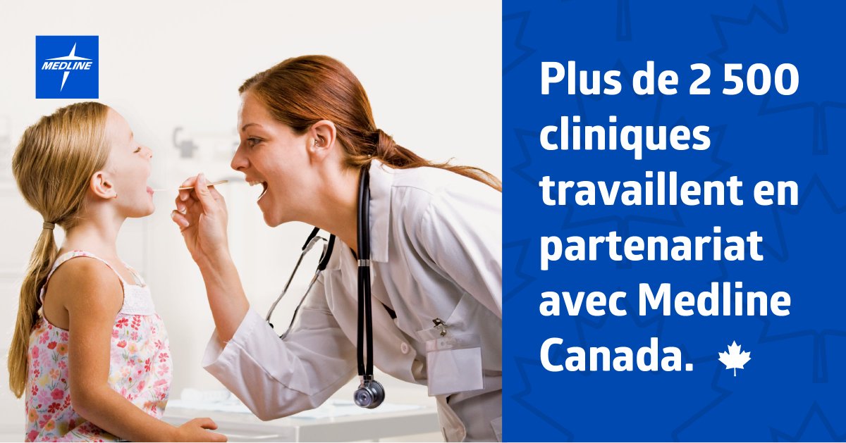 Medline Canada est fière de s’associer à plus de 2 500 cliniques au Canada qui adhèrent à notre Programme de partenariat médical Medline ce qui leur donne accès à des solutions cliniques, une efficacité opérationnelle et une optimisation Financière. #EnsembleAuCoeurDesSoins