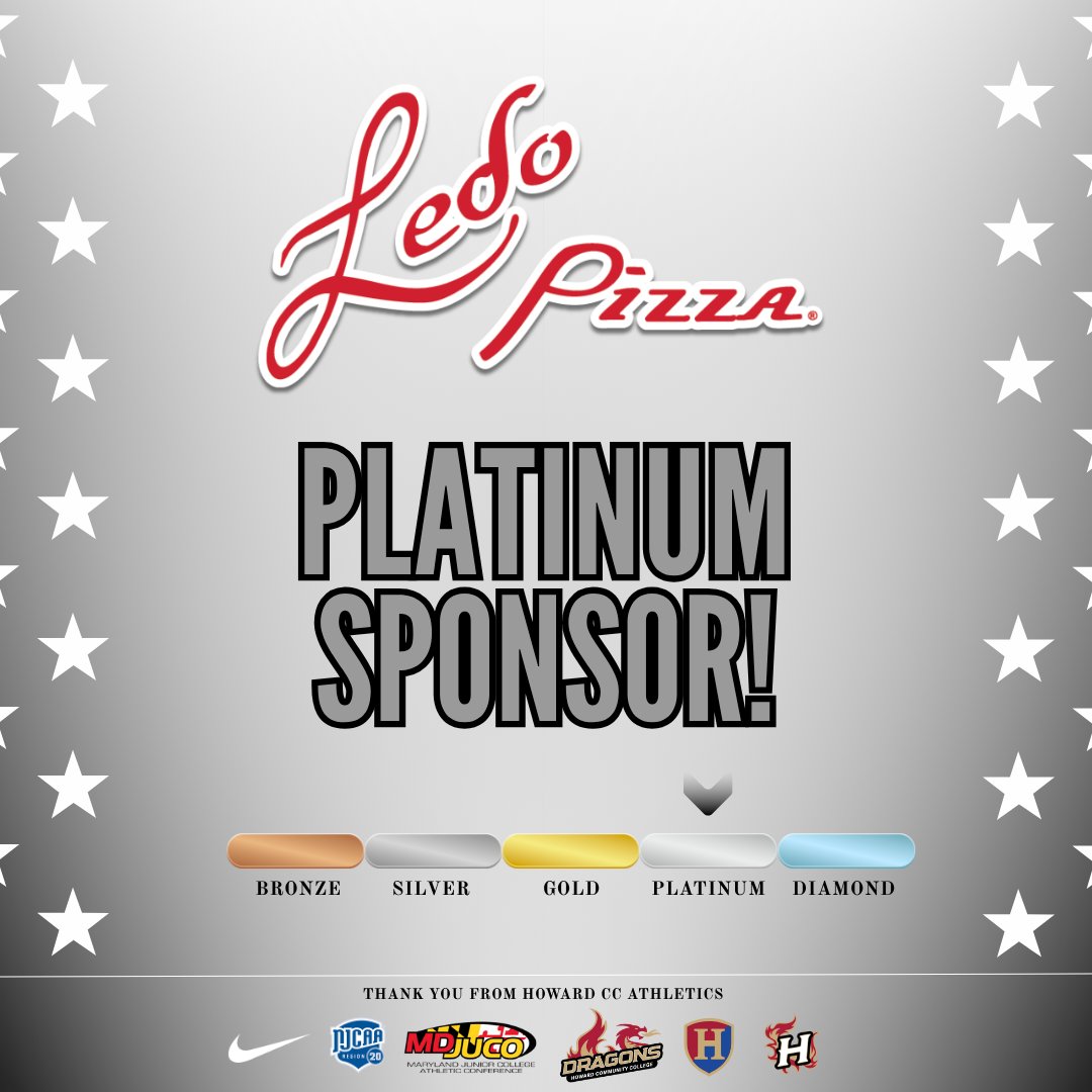 Thank you to Ledo Pizza for officially joining the Dragons Club as a Platinum Sponsor!

To find out how you can support the Dragons, visit the Dragons Club page on our website!

#GoDragons #DragonCountry