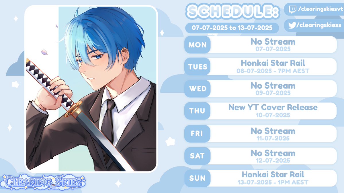 Big Honkai week! End game malding tomorrow and the Fate collab in Honkai Star Rail! I'm so hyped for the collab! 😆 Also new YT cover this week!