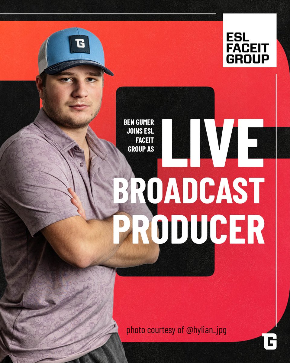 Chapter 5…

I’m unbelievably proud to announce that I’ve joined ESL FACEIT Group as a Live Broadcast Producer!

It’s been a wild ride these past couple of years, and this is an absolute dream come true.

Time to cook…