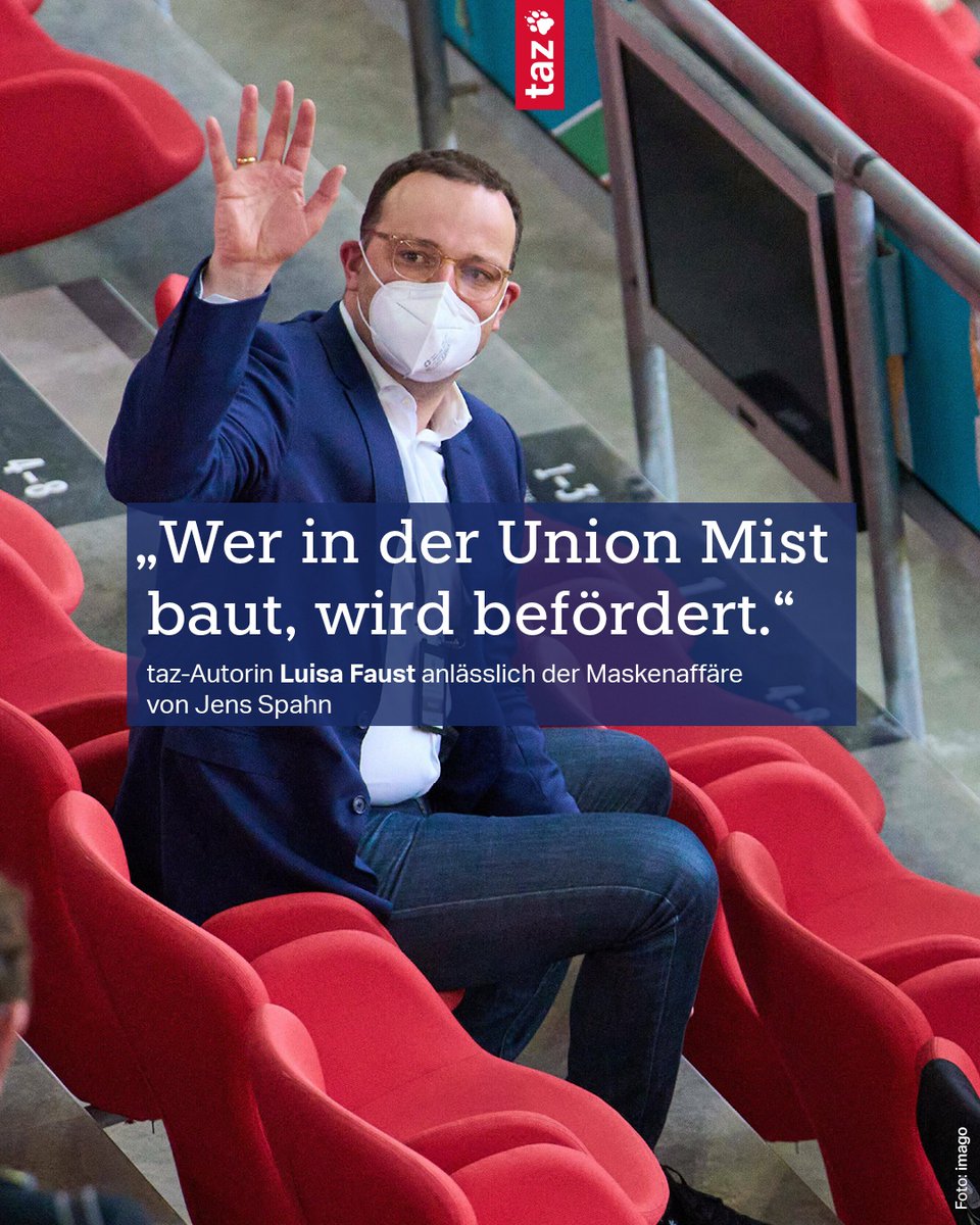 Spahn hat einen Steuerschaden von ca 11 Milliarden Euro verursacht. Damit kann man 42 000 sehr schöne 75qm große Sozialwohnungen bauen. In besten Standards. 42000‼️#SpahnRücktritt #SpahnUntersuchungsausschuss sofort.