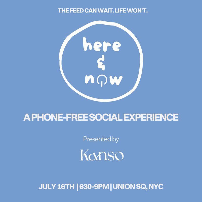 back to NYC on 7/16 

come unplug and spend some quality time with quality people doing cool things

rsvp: lu.ma/obeqpy21