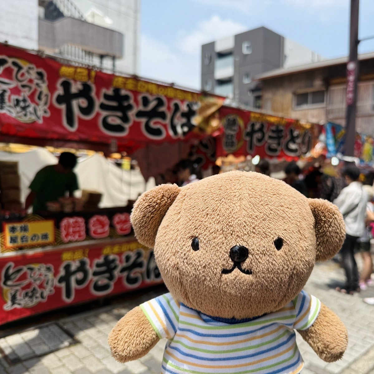 BorisPori's tweet image. 昨日行った七夕祭り( ・ᴥ・ )🎋